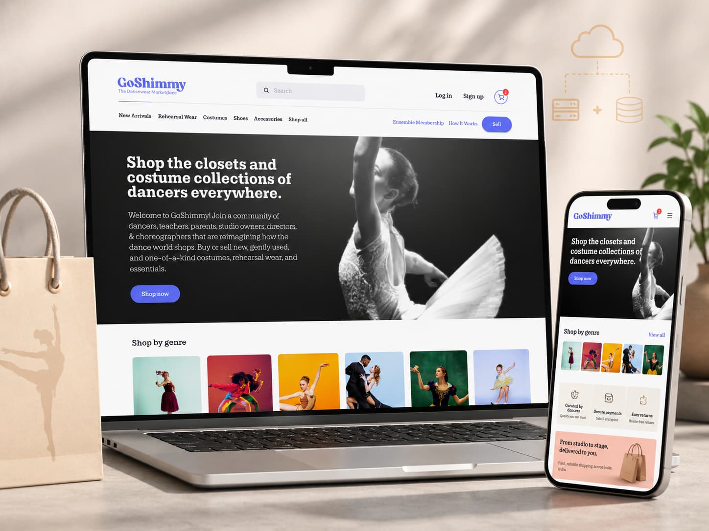 GoShimmy e-commerce platform
